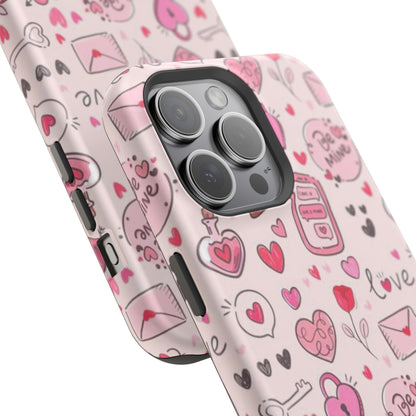 MagSafe Case: Playful Valentine's Day Icons Case