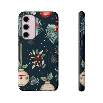 Elegant Christmas Ornaments and Pine - Samsung Galaxy Series Case