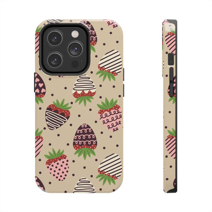 Sweetest Strawberries iPhone Case