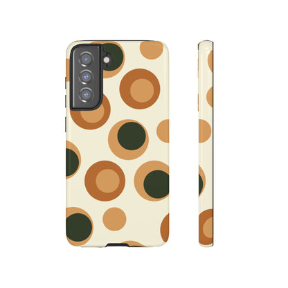 Retro Earthy Circles - Samsung Galaxy Case