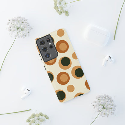 Retro Earthy Circles - Samsung Galaxy Case