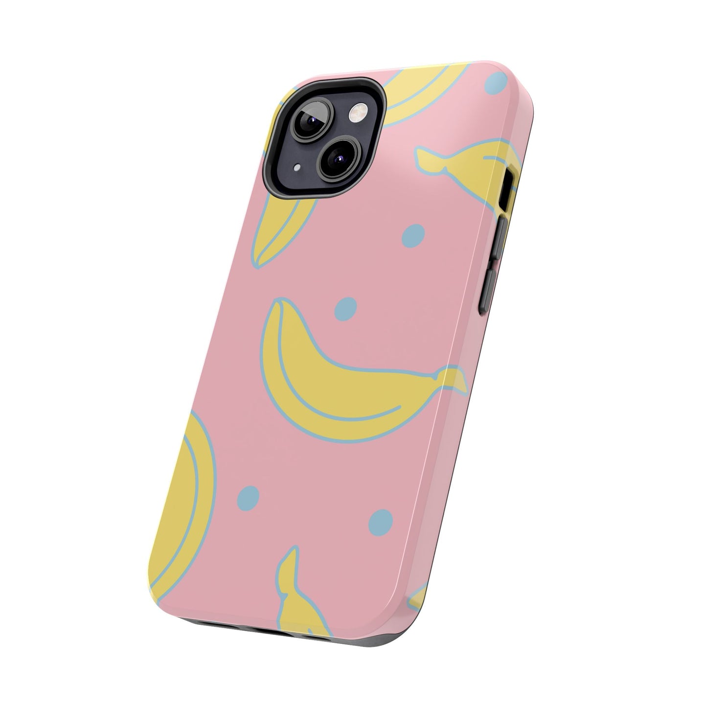 Pink Banana Pop iPhone Case – Cute Pastel Design with Fun Retro Vibe