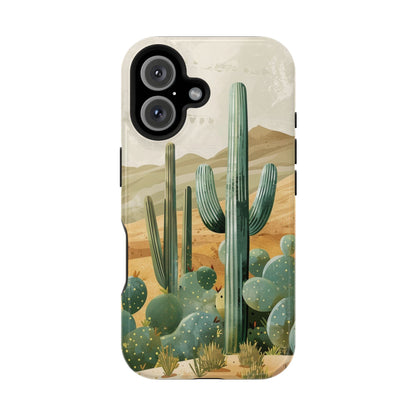 Desert Oasis Cactus iPhone Case