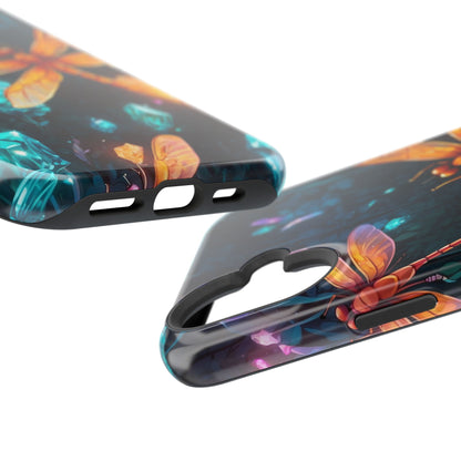 Mystical Dragonflies & Crystals – MagSafe iPhone Series Case