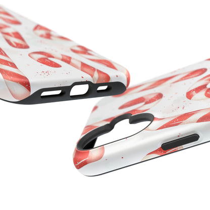 Festive Candy Cane Delight - MagSafe iPhone Series Case