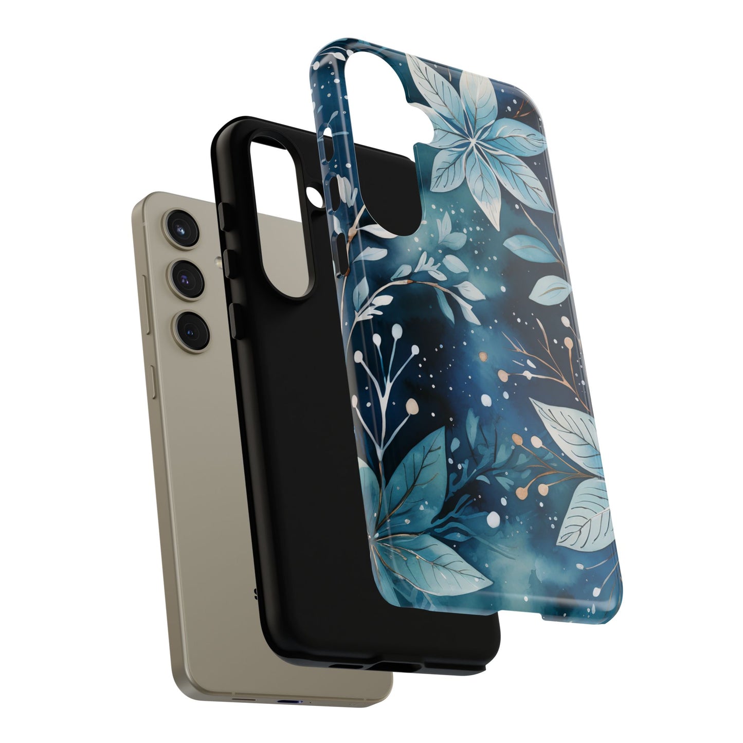 Midnight Frost Botanical – Samsung Galaxy Case