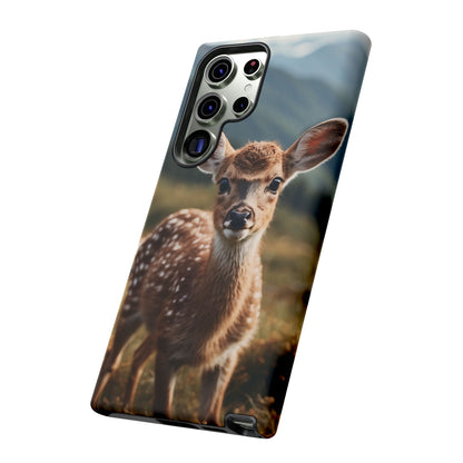 Gentle Fawn in Mountain Meadows Samsung Galaxy Case