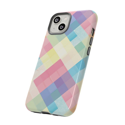 Spring Sonata Pastel Plaid Case