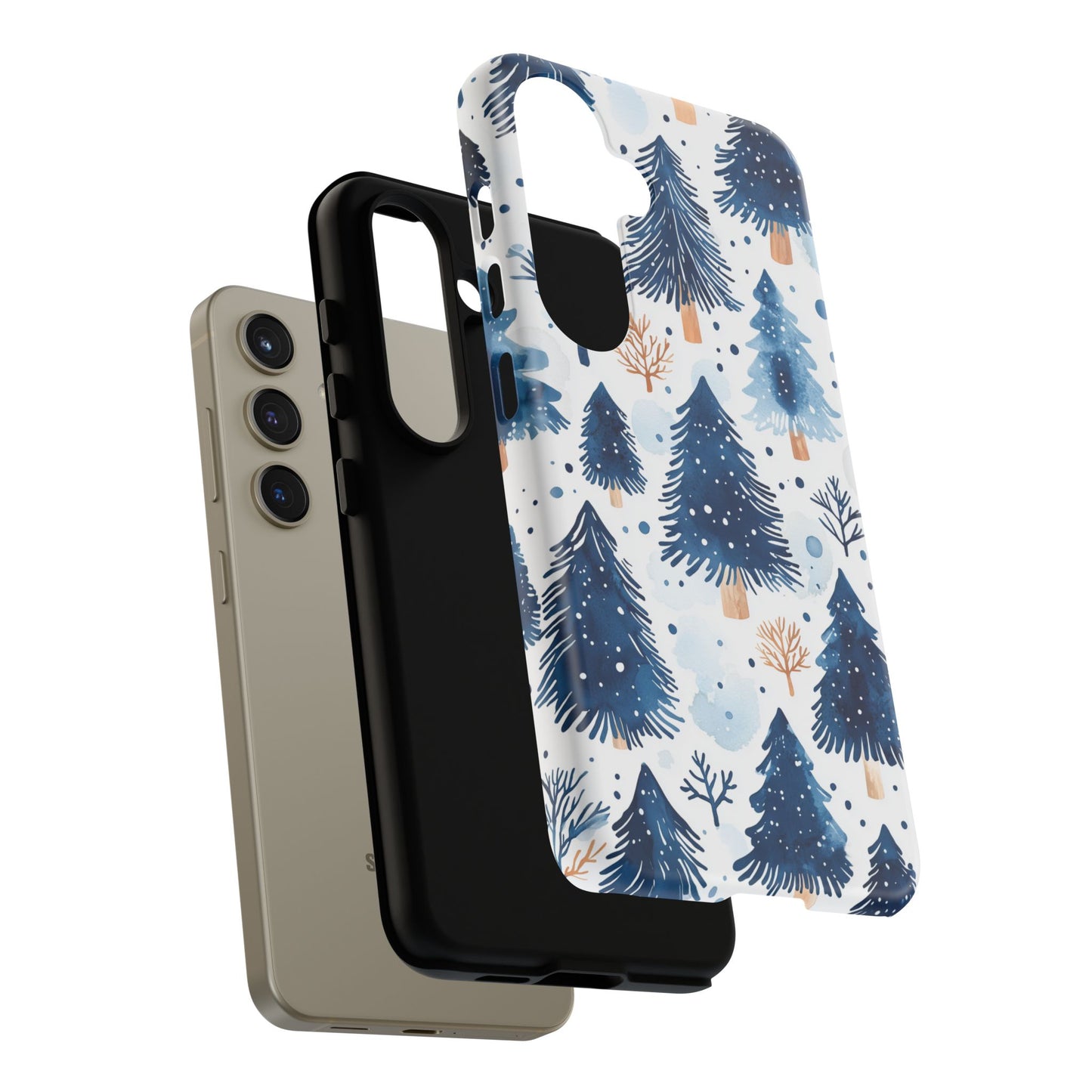 Winter Forest Watercolor - Samsung Galaxy Series Case