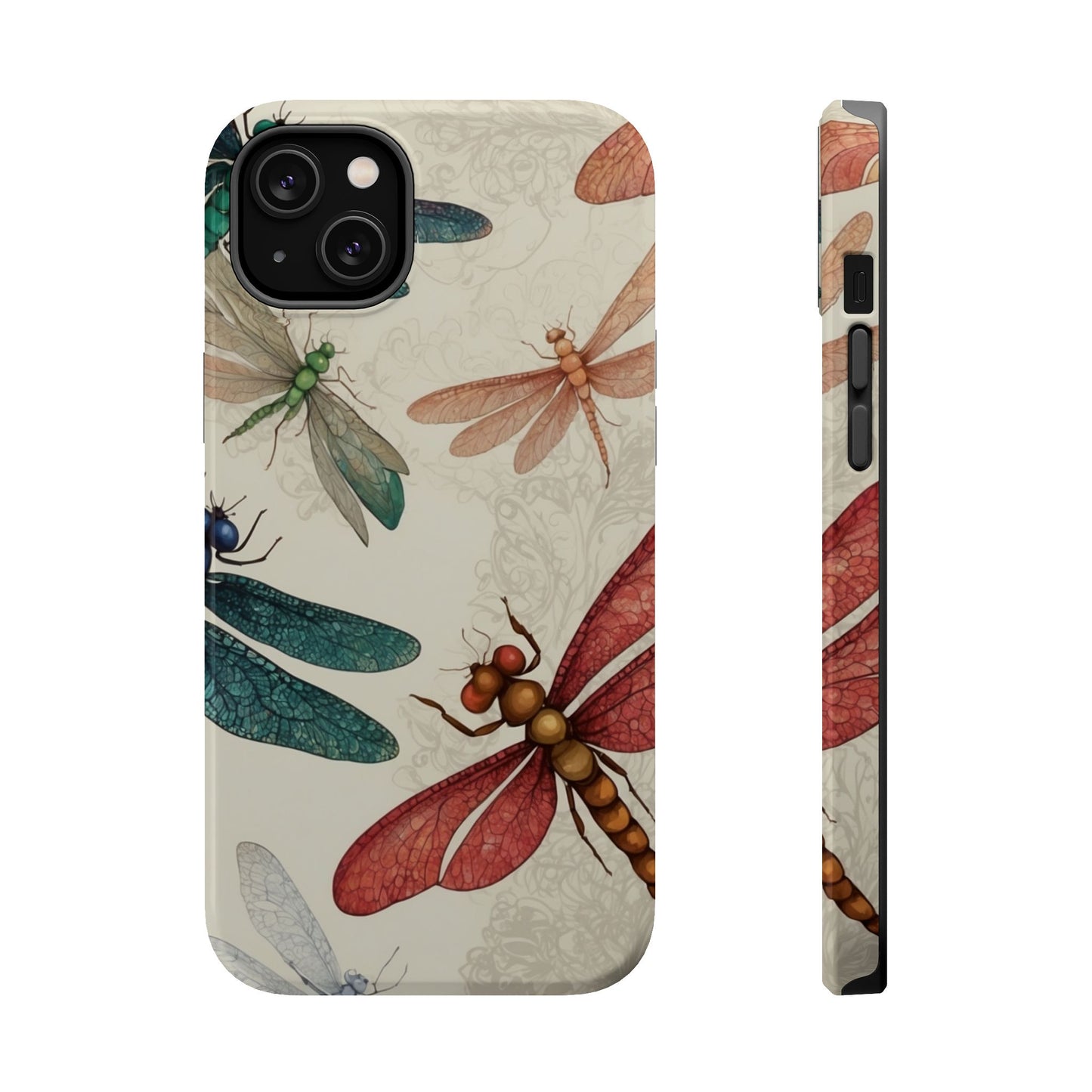 Vintage Dragonfly Garden – MagSafe iPhone Series Case