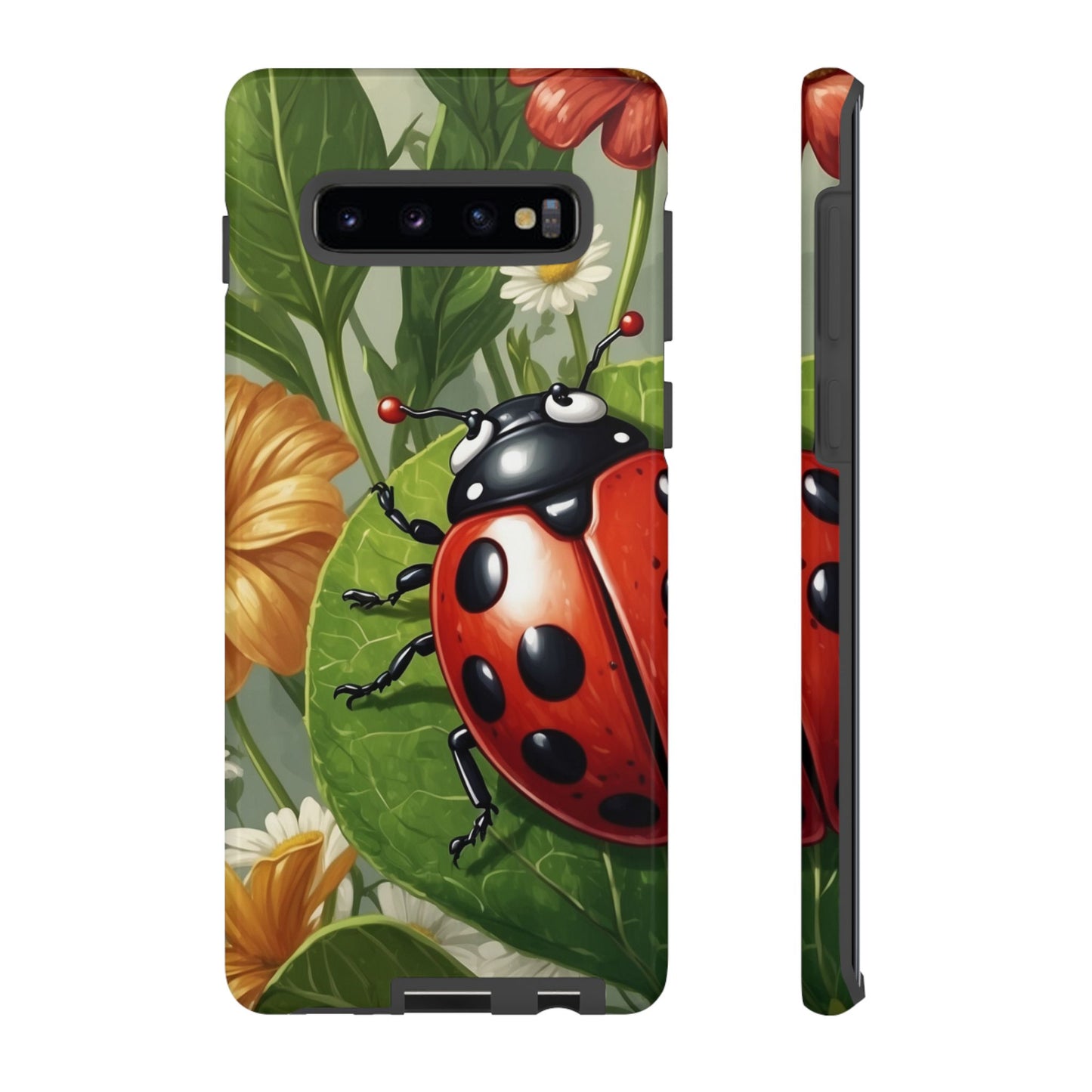 Ladybug Garden Samsung Galaxy Case – Nature-Inspired Design