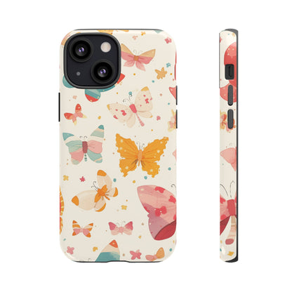 Coquette Watercolor Butterfly iPhone Case