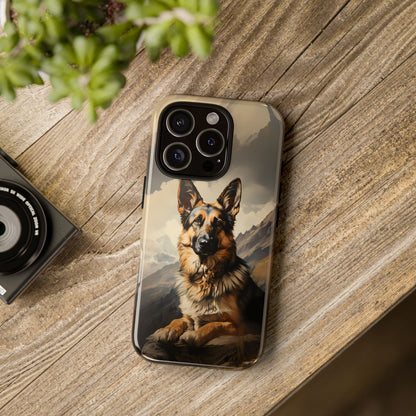 German Shepard Owners! Show Your Love For The Breed With This New iPhone & Samsung Galaxy Phone Case! Double Layered Protection! - BOGO Cases