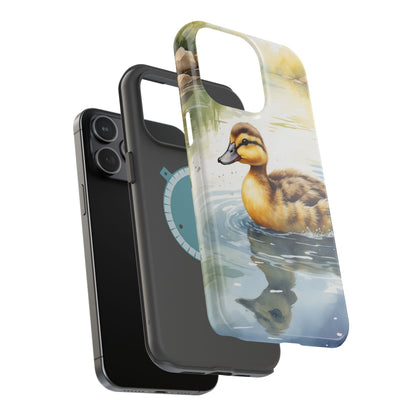 Graceful Duck Reflection – MagSafe iPhone Case