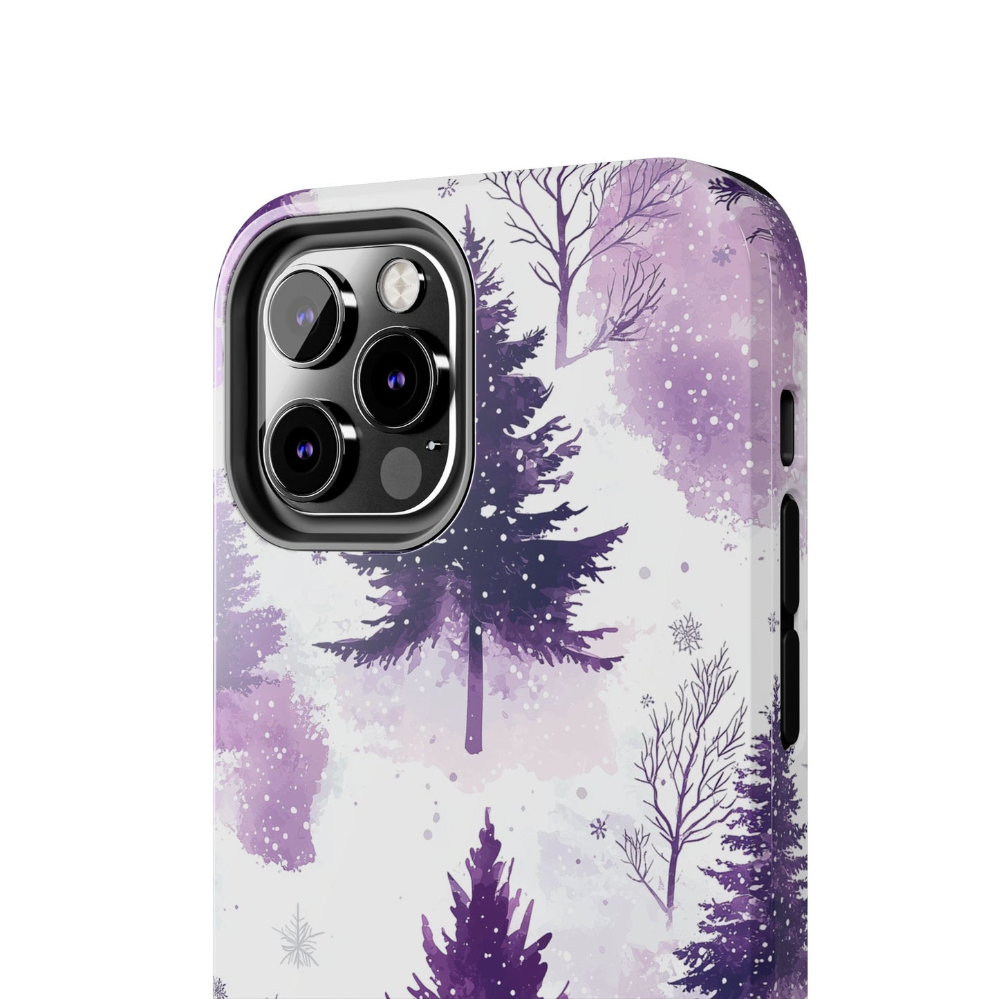 Purple Snowy Forest - iPhone Series Case