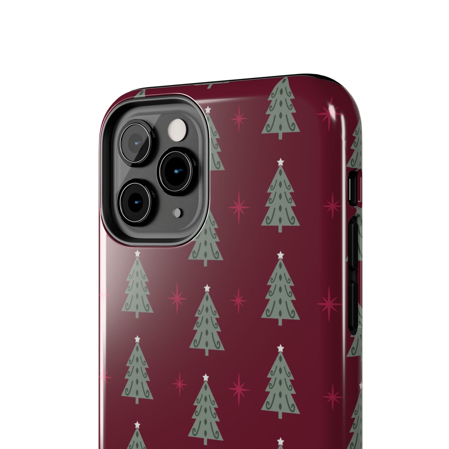 Retro Christmas Tree Pattern – iPhone Series Case