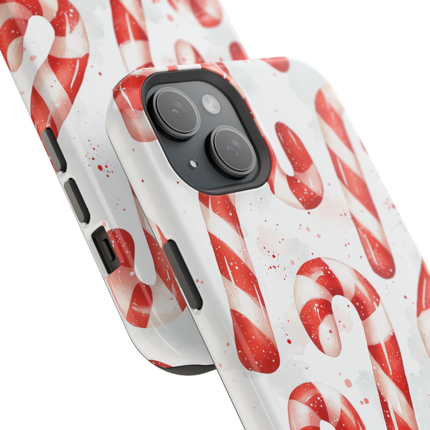 Festive Candy Cane Delight - MagSafe iPhone Series Case