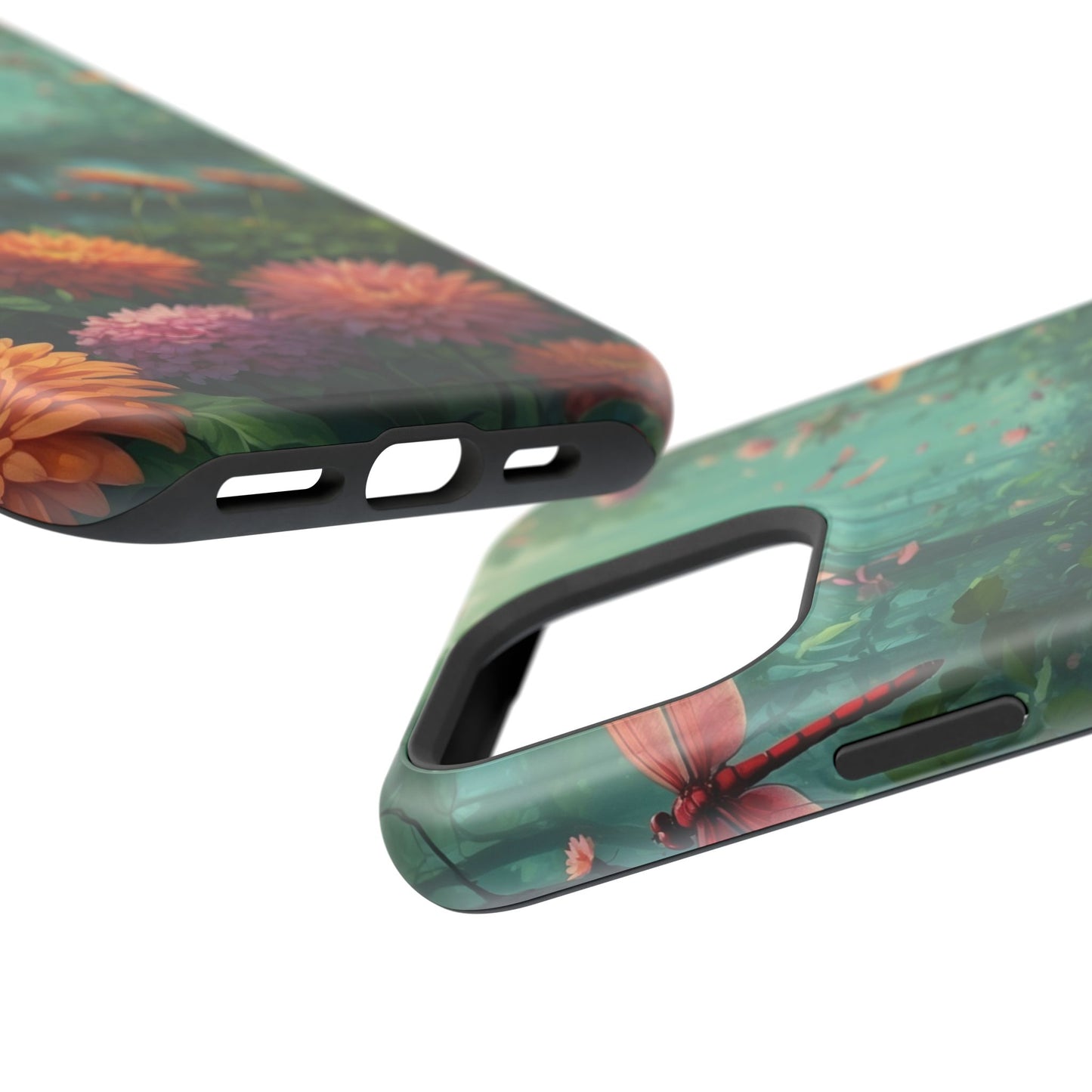 Enchanted Forest Dragonflies & Blossoms – MagSafe iPhone Series Case