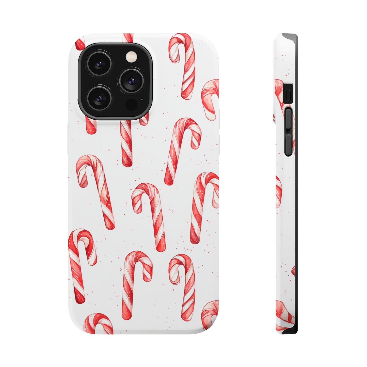 Candy Cane Christmas Pattern – MagSafe iPhone Series Case