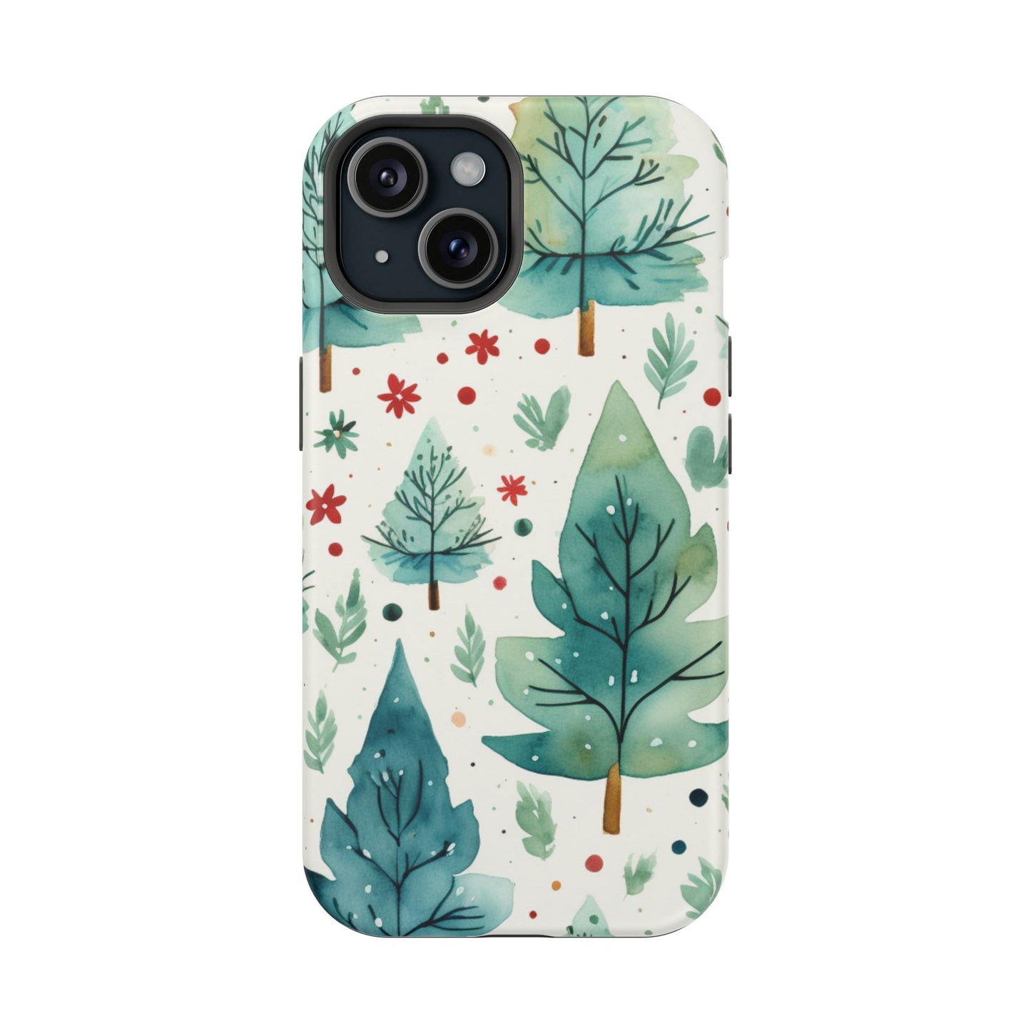 Watercolor Winter Forest - MagSafe iPhone Series Case