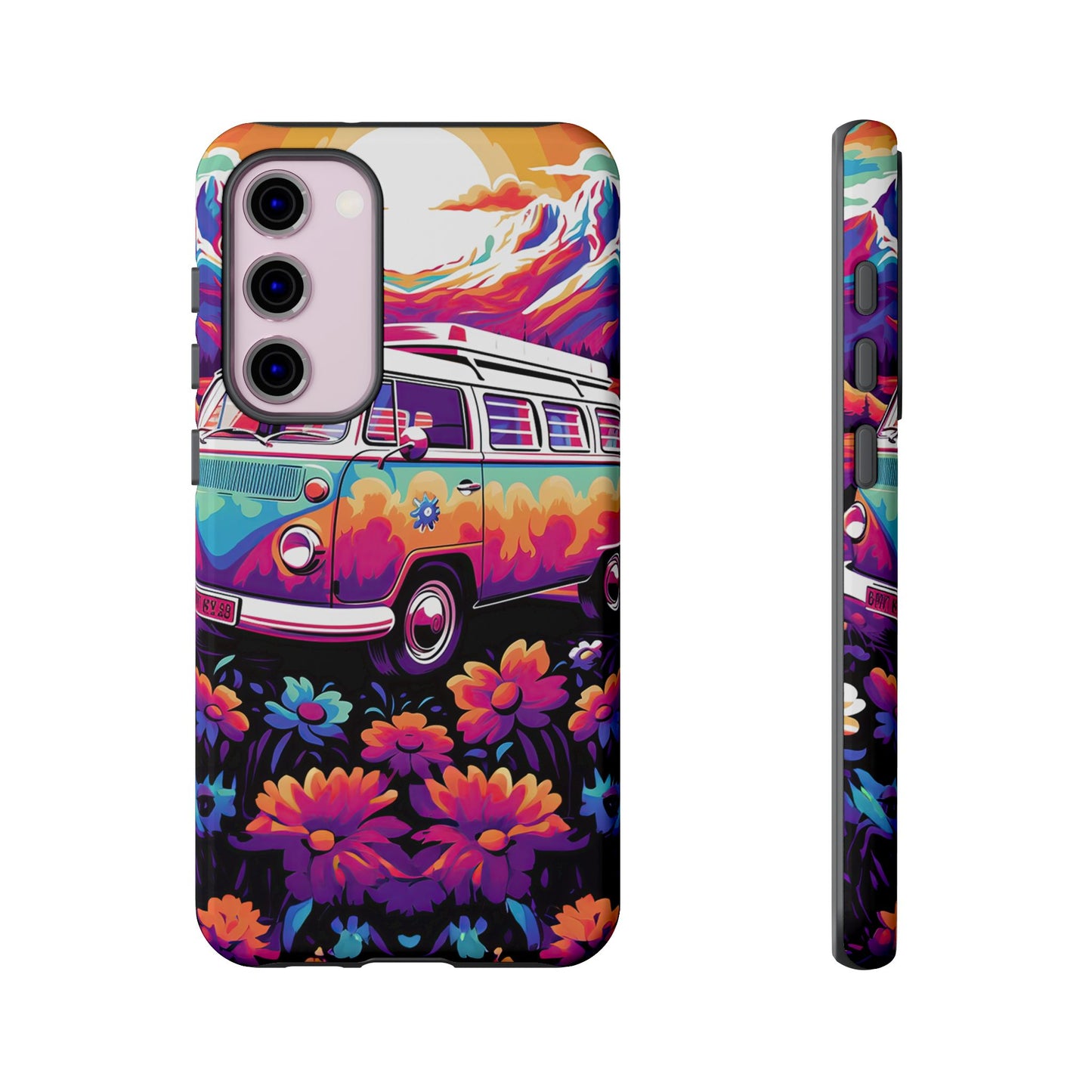 Groovy Floral Sunset Van – Samsung Galaxy Series Case