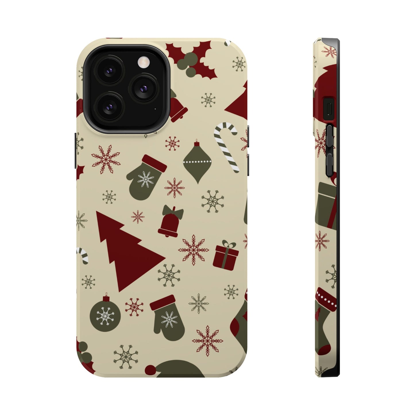 Vintage Holiday Cheer - MagSafe iPhone Series Case