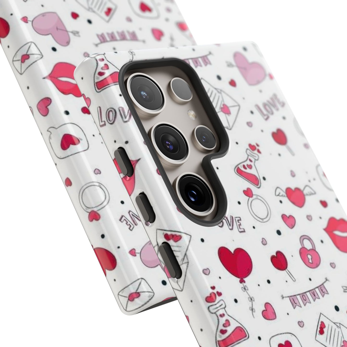 Samsung Galaxy Case: Romantic Love-Inspired Icons Case