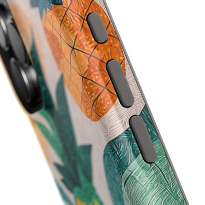 Tropical Pineapple MagSafe iPhone Case – Vibrant Fruit Design, Tough Dual-Layer Protection