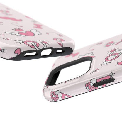 Pink Love Icons MagSafe Case