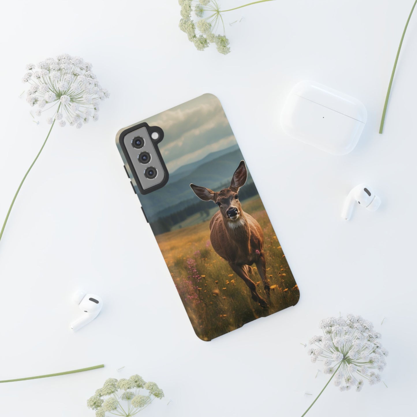 Rustic Meadow Deer – Samsung Galaxy Case