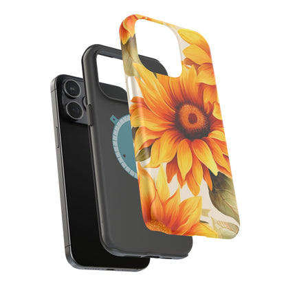 Classic Sunflower Bloom - MagSafe iPhone Series Case