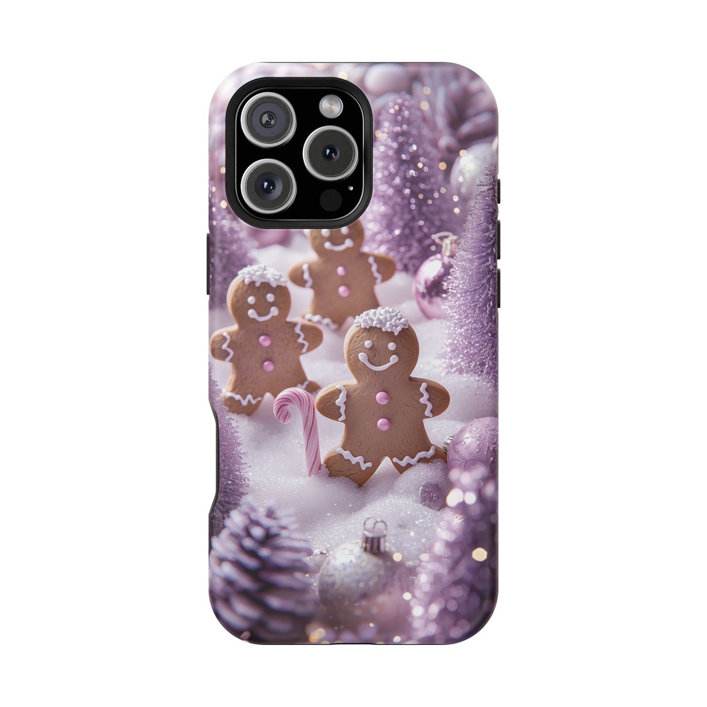 Pastel Christmas Gingerbread Wonderland - MagSafe Series Case