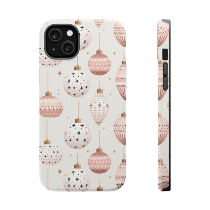 Blush Pink Holiday Ornaments - MagSafe iPhone Series Case