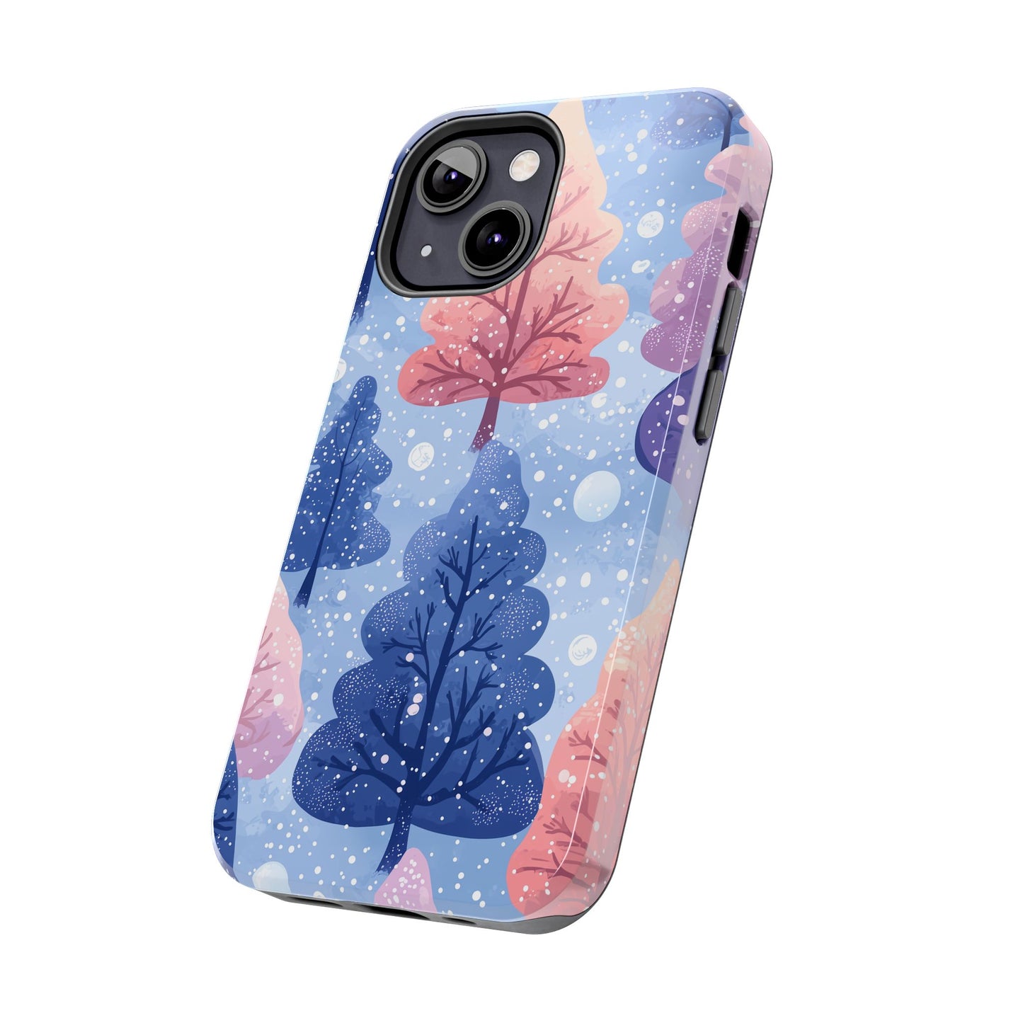 Pink & Purple Winter Wonderland - iPhone Series Case