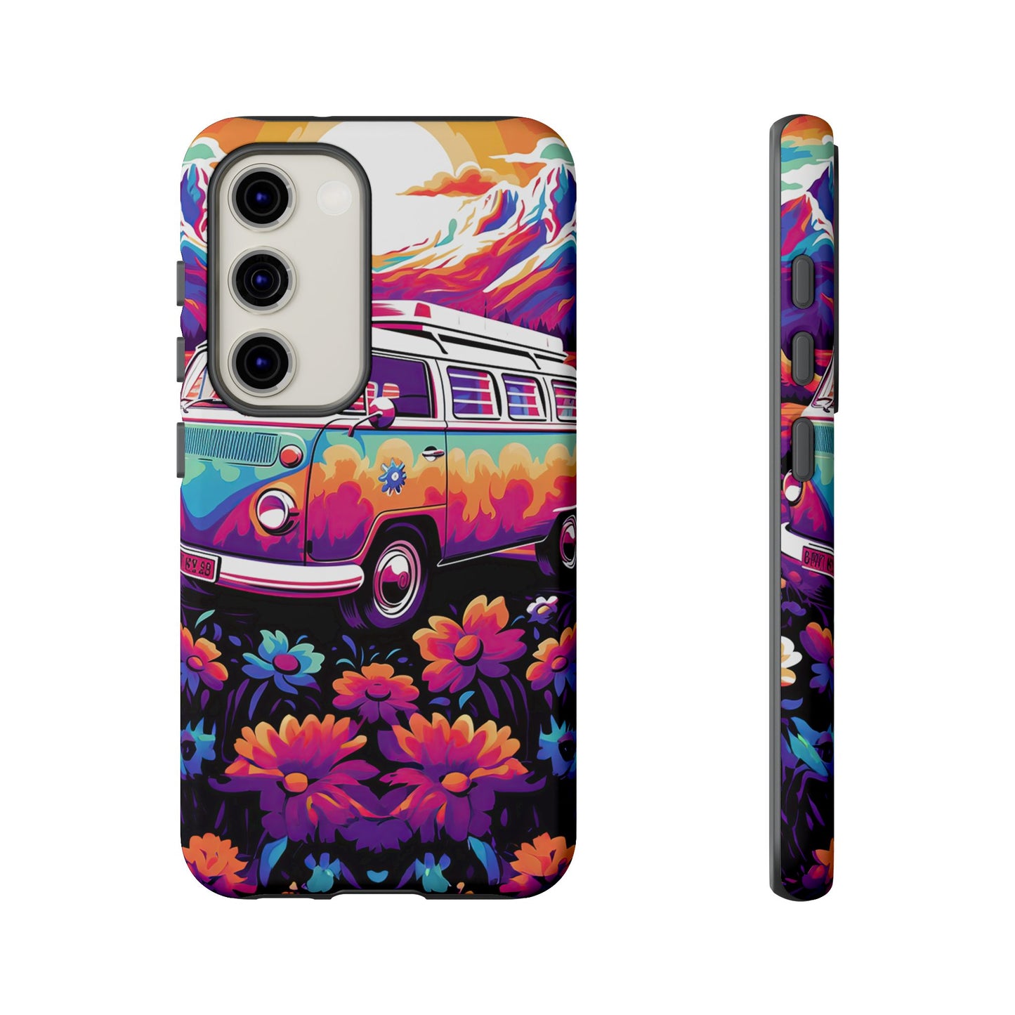 Groovy Floral Sunset Van – Samsung Galaxy Series Case