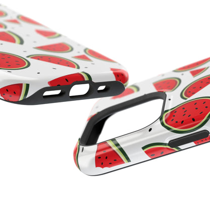 Sweet Watermelon MagSafe iPhone Case – Fresh & Fun Fruit Pattern with Summer Vibes