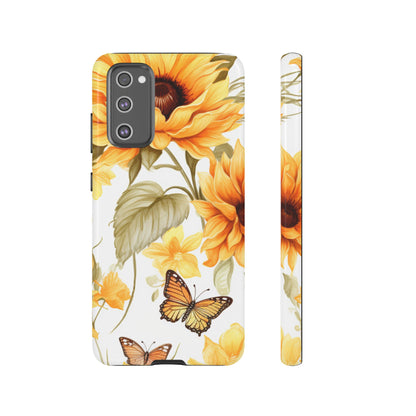 Sunflower & Butterfly Bliss - Samsung Galaxy  Series Case