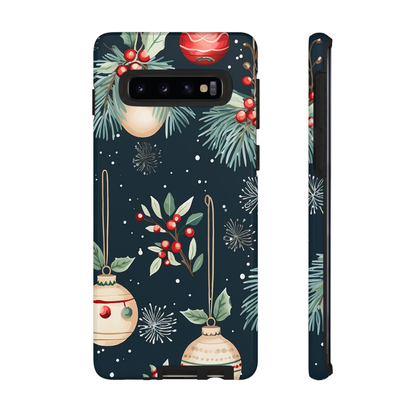 Elegant Christmas Ornaments and Pine - Samsung Galaxy Series Case