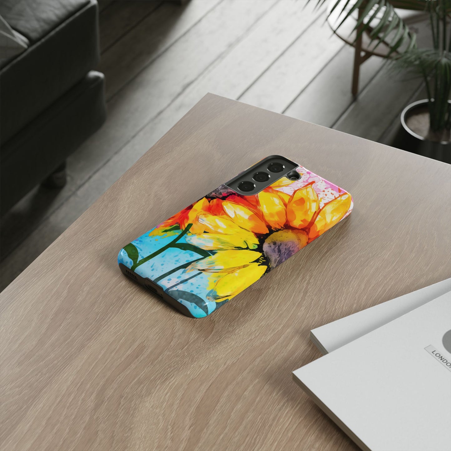 Bold Watercolor Sunflowers - Samsung Galaxy Series Case