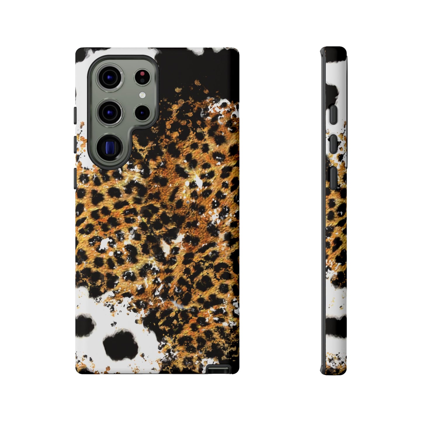 Bold Leopard Ink Splash - Samsung Galaxy Series Case