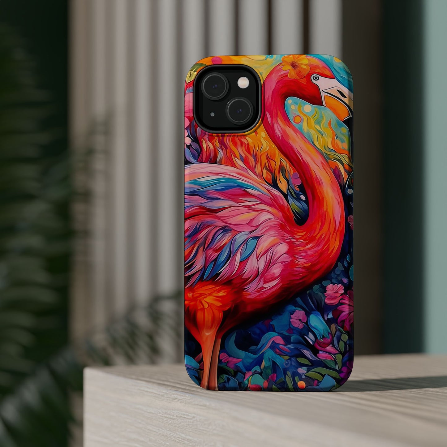 Flamingo Fiesta – Vibrant Flamingo MagSafe iPhone Cases