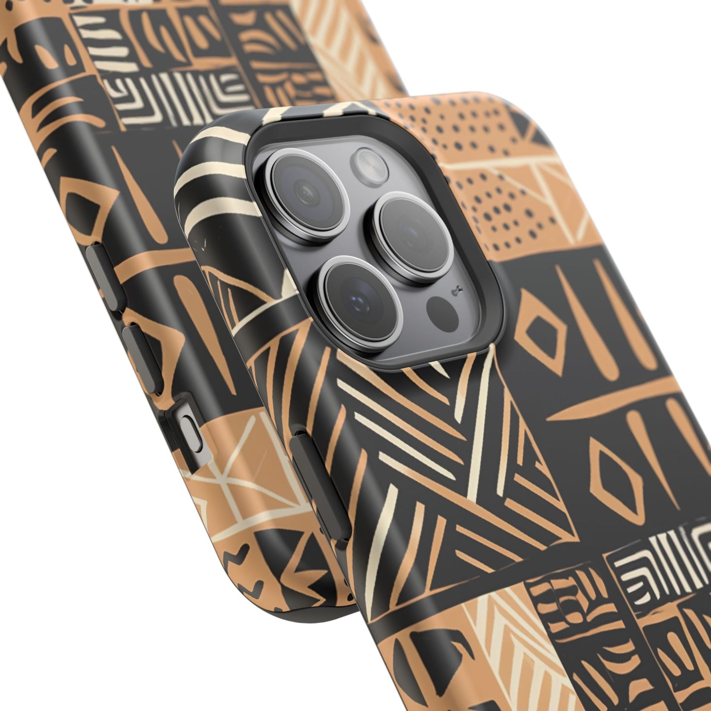 Tribal Geo-Pattern MagSafe Case – Bold Ethnic Design