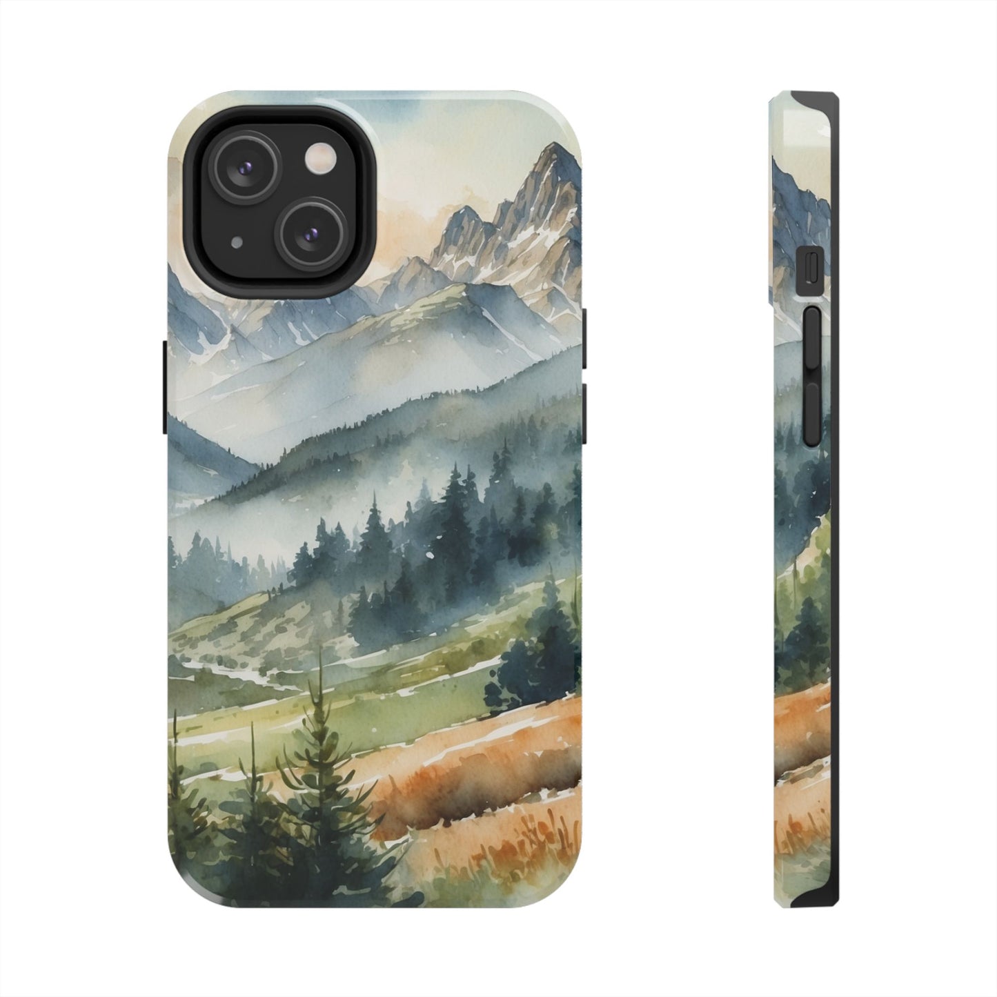 Serene Alpine Forest - iPhone Case