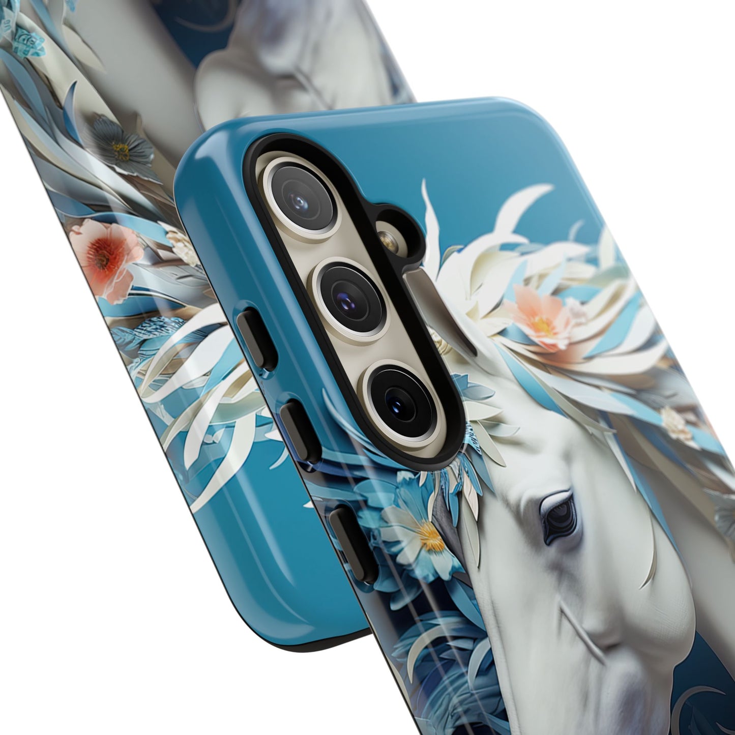 Floral Horse Samsung Galaxy Case