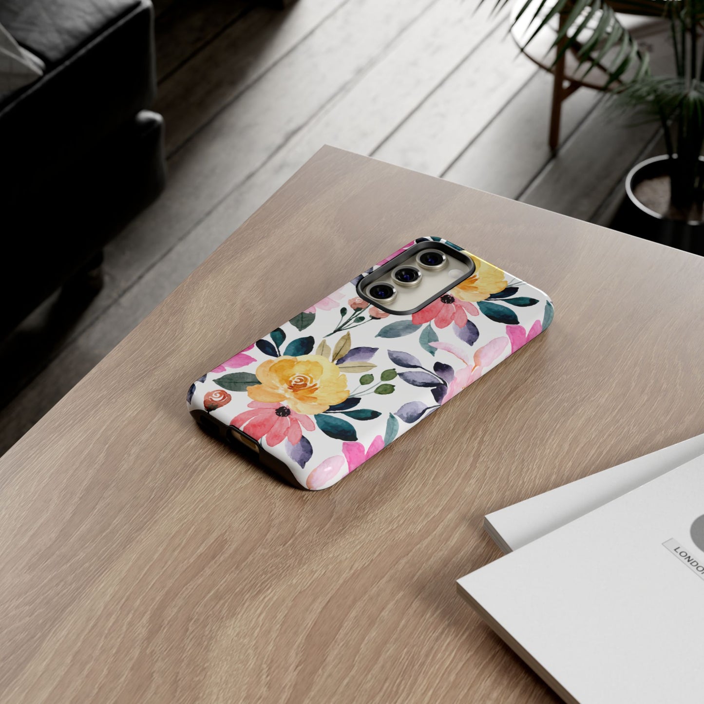 Blossoming Beauty – Samsung Galaxy Case with Watercolor Floral Design