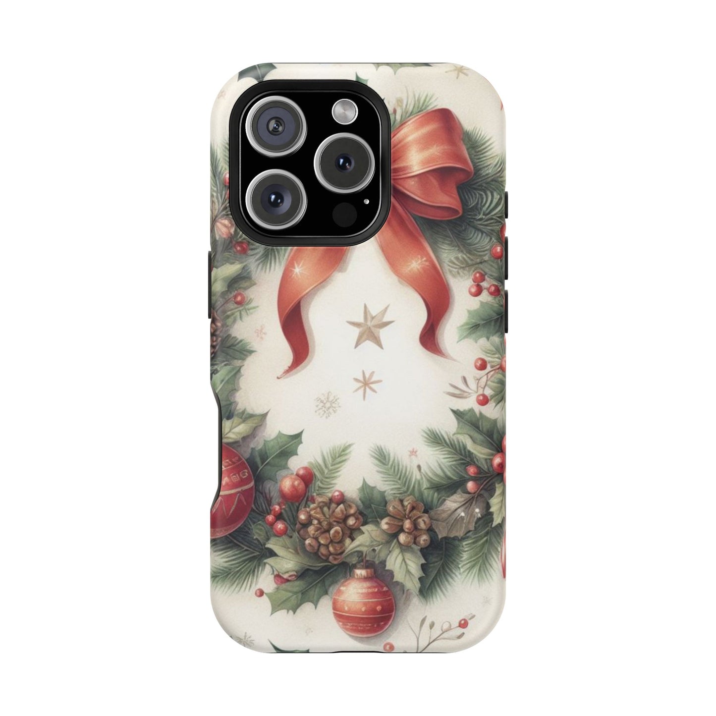 Classic Christmas Wreath - MagSafe iPhone Series Case