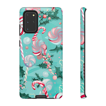 Candy Cane & Peppermint Holiday Delight – Samsung Galaxy Series Case