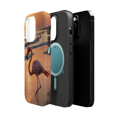 Island Beauty – Flamingo MagSafe iPhone Cases