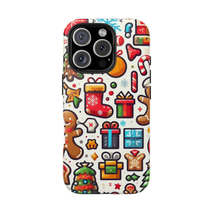 Festive Christmas Icons Pattern – iPhone Series Case