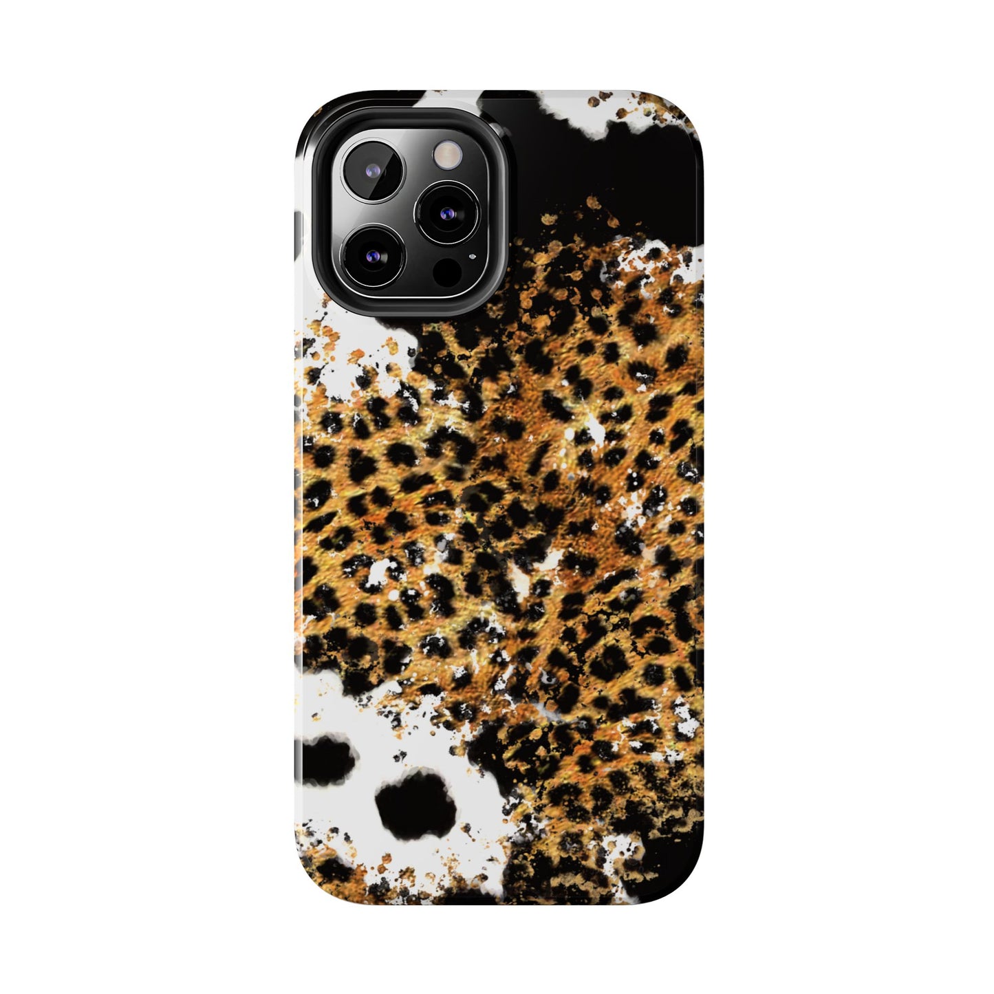 Bold Leopard Ink Splash - iPhone Series Case